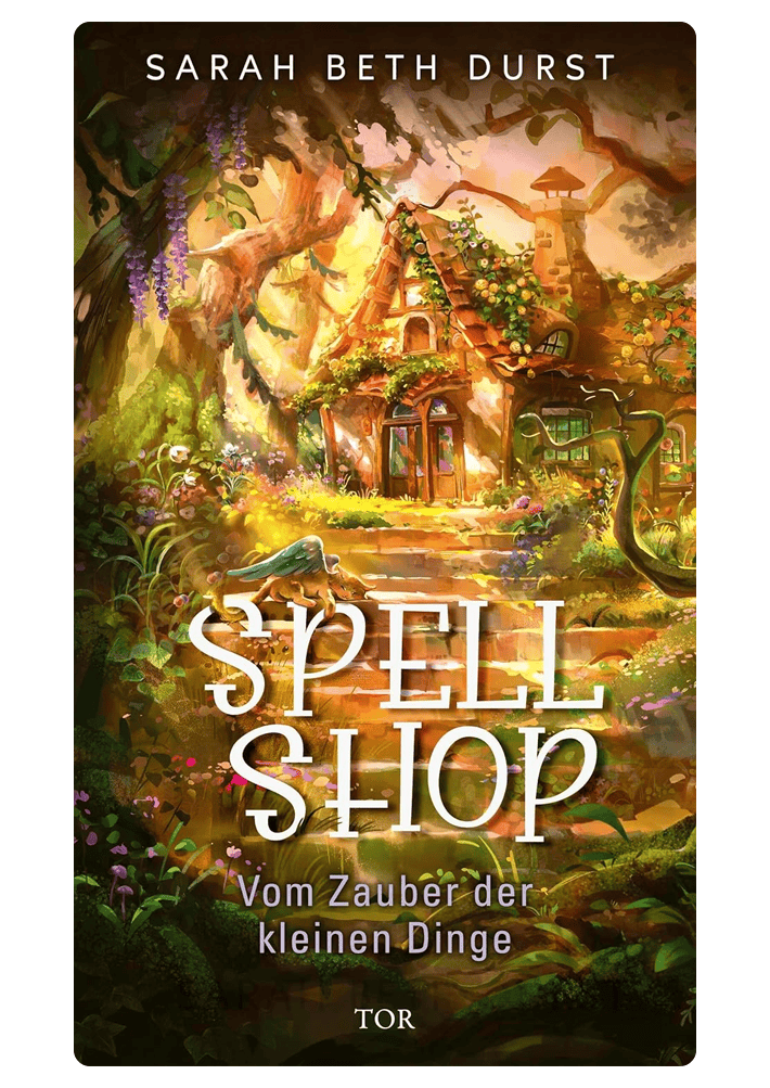 Sehr Fantasievolle Gegend. Eine Treppe, die bereits von der Natur beschlagnahmt wurde und zum Teil mit Pflanzen übersäht ist. Oben, am Ende der Treppe, befindet sich ein Haus, dem es ähnlich wie der Treppe geht.